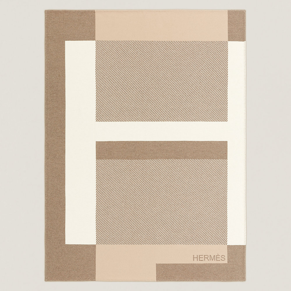 H Riviera blanket | Hermès Singapore